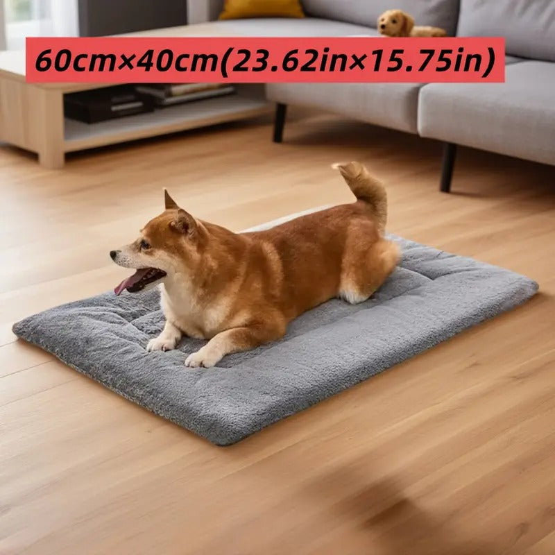 extra large plush dog sofa bed thick super soft polyester - Temu